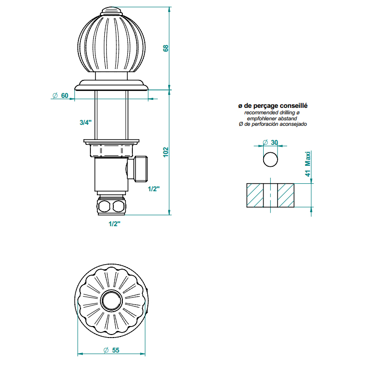 Фото Смеситель для раковины - стиль Европейский - Купить в Интернет-магазине